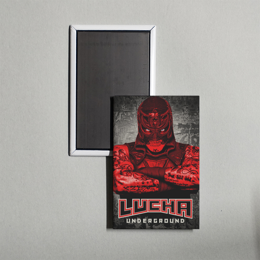 Lucha Underground TV Show Fridge Magnet