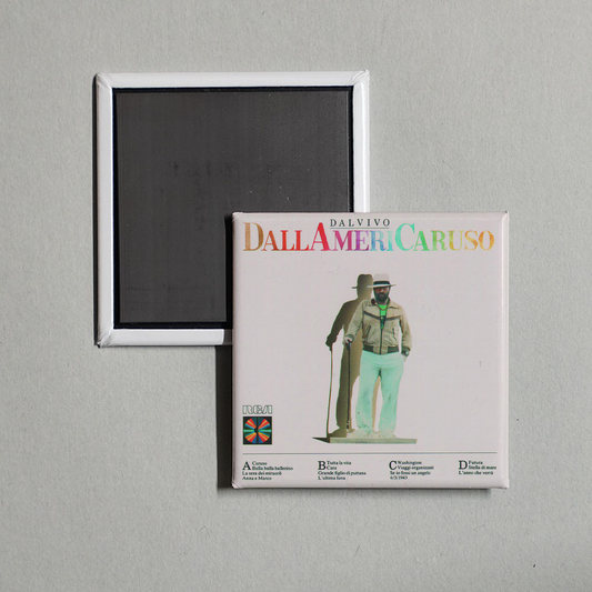 Lucio Dalla - Dallamericaruso Album Cover Fridge Magnet
