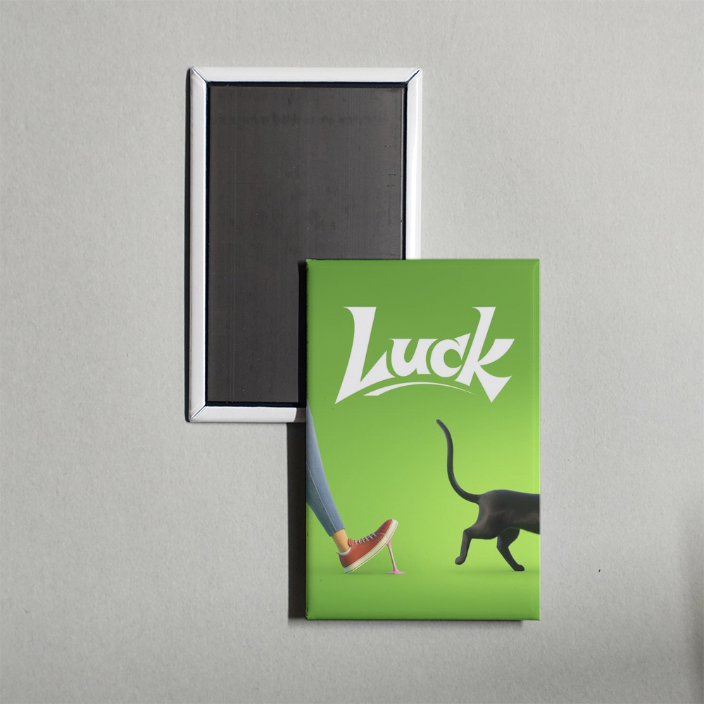 Luck Mini Movie Fridge Magnet