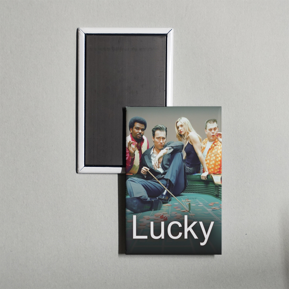 Lucky TV Show Fridge Magnet