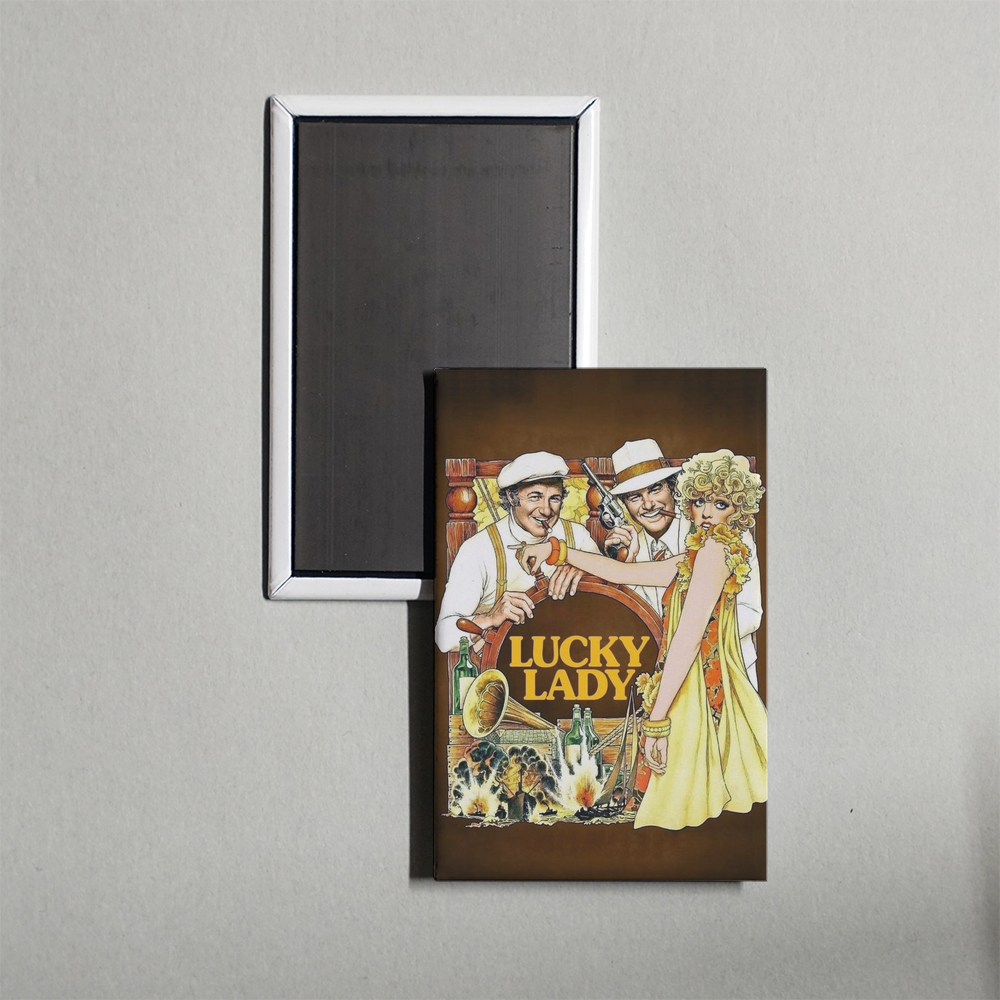 Lucky Lady Mini Movie Fridge Magnet