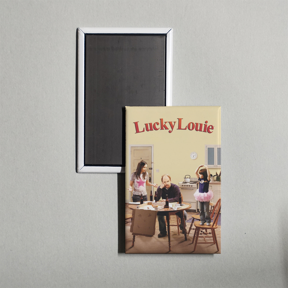 Lucky Louie TV Show Fridge Magnet