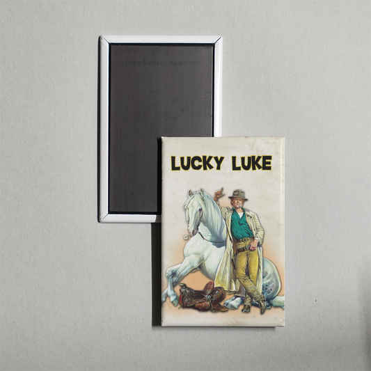 Lucky Luke Mini Movie Fridge Magnet