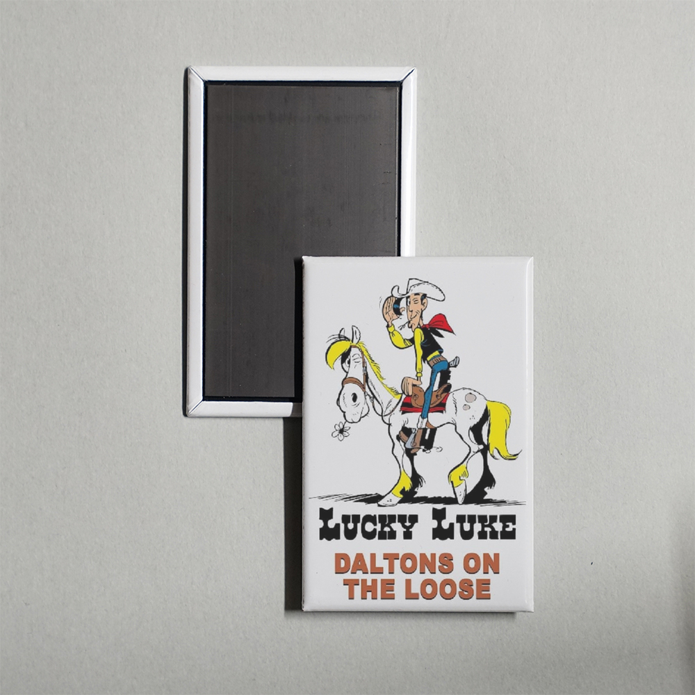 Lucky Luke Daltons on the Loose Mini Movie Fridge Magnet