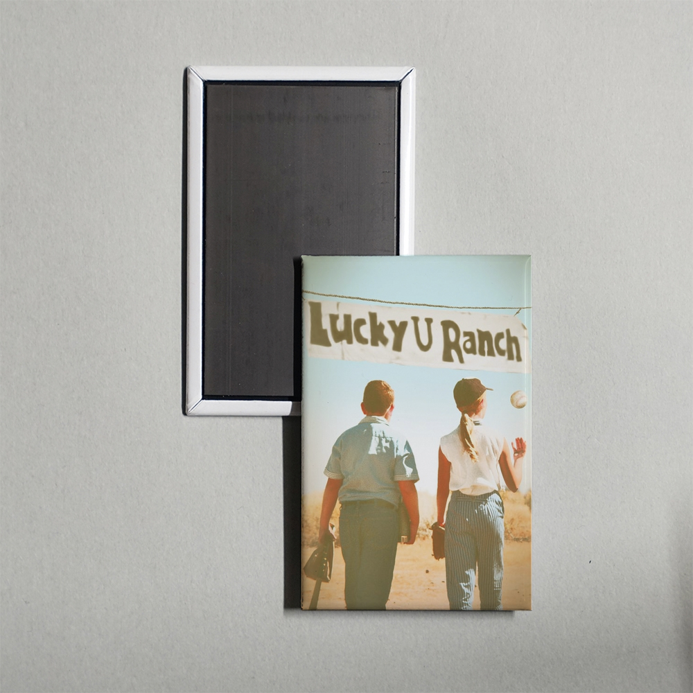 Lucky U Ranch Mini Movie Fridge Magnet