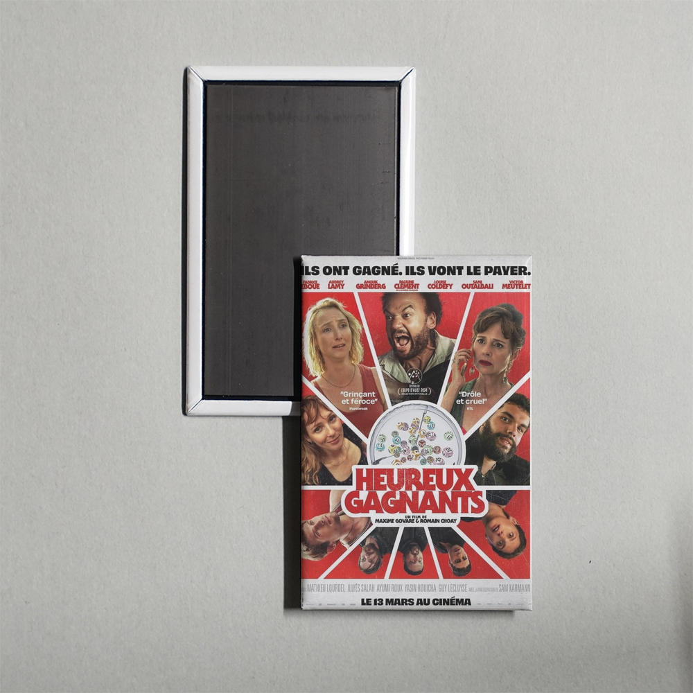Lucky Winners Mini Movie Fridge Magnet