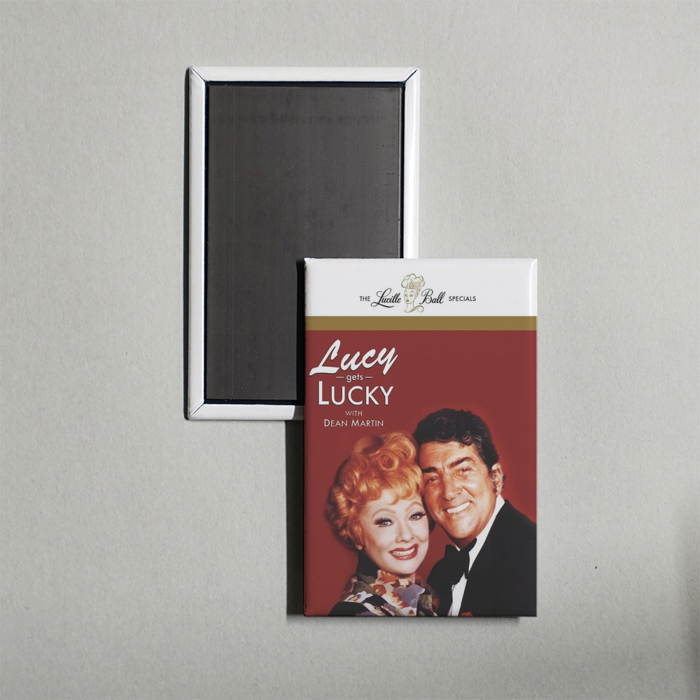 Lucy Gets Lucky Mini Movie Fridge Magnet