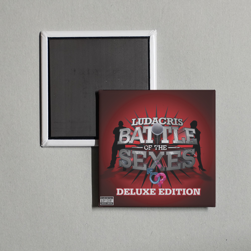 Ludacris - Battle Of The Sexes (Deluxe) Album Cover Fridge Magnet