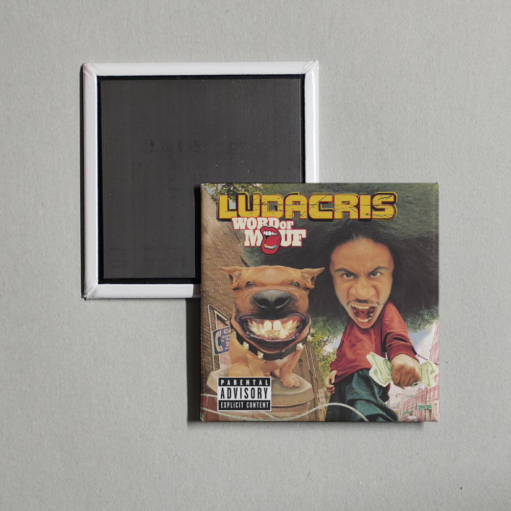 Ludacris - Word Of Mouf Album Cover Fridge Magnet