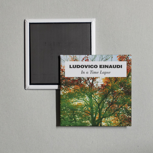Ludovico Einaudi - In A Time Lapse Album Cover Fridge Magnet