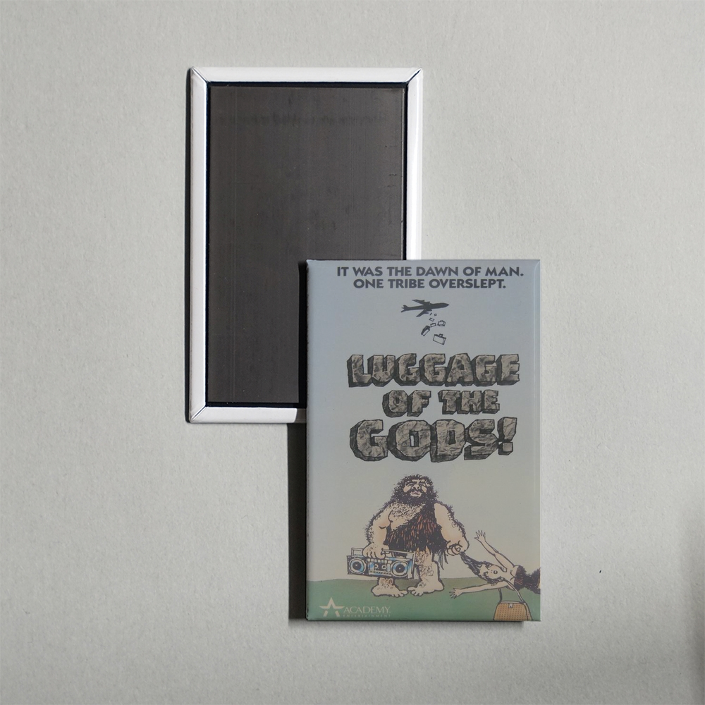 Luggage of the Gods! Mini Movie Fridge Magnet