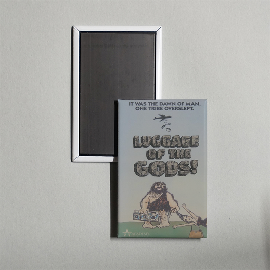 Luggage of the Gods! Mini Movie Fridge Magnet