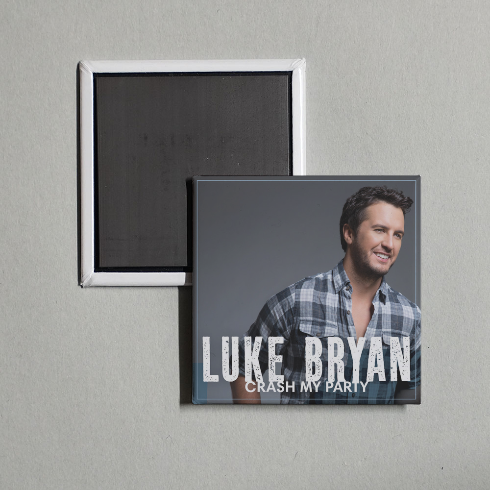 Luke Bryan - Crash My Party Album Cover Fridge Magnet