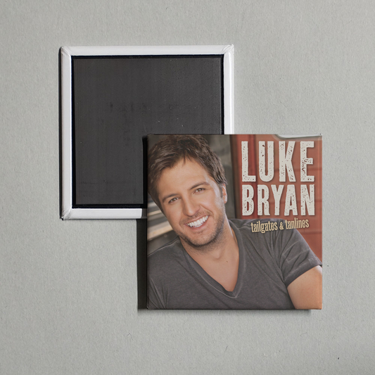 Luke Bryan - Tailgates & Tanlines Album Cover Fridge Magnet