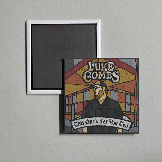 Luke Combs - This One's for You Too (Deluxe Edition) Album Cover Fridge Magnet