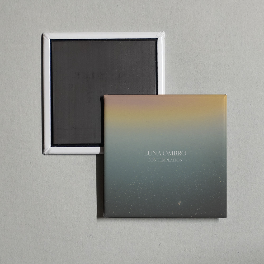 Luna Ombro - Contemplation Album Cover Fridge Magnet