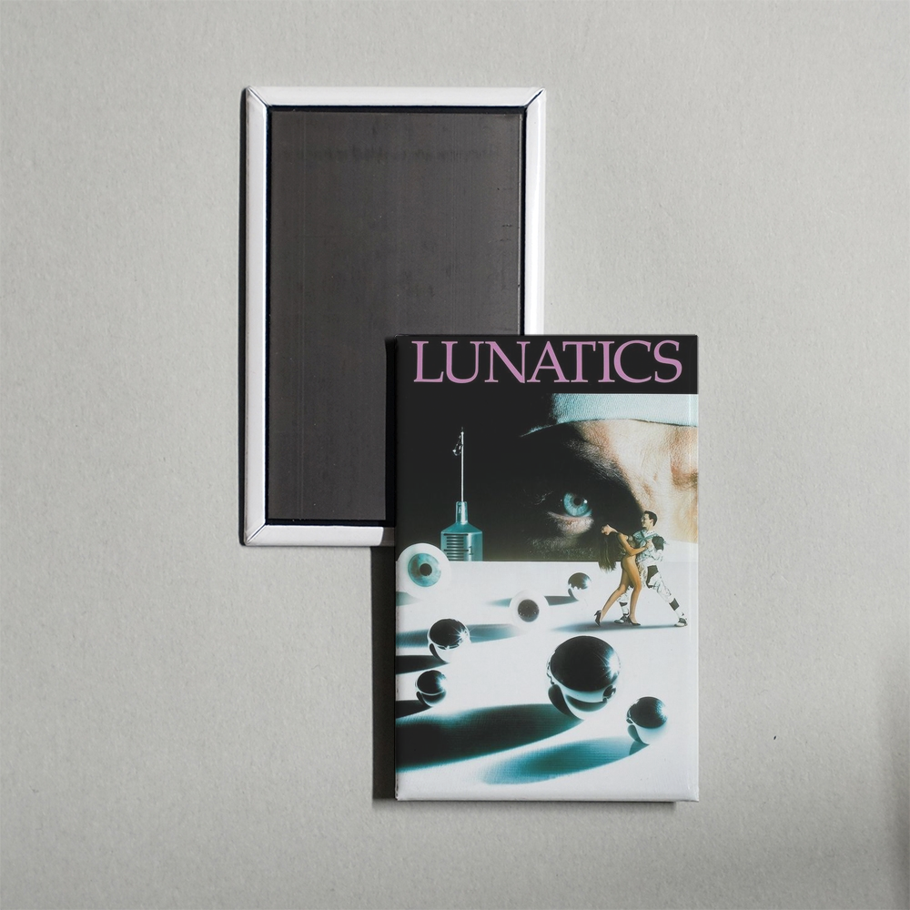 Lunatics A Love Story Mini Movie Fridge Magnet