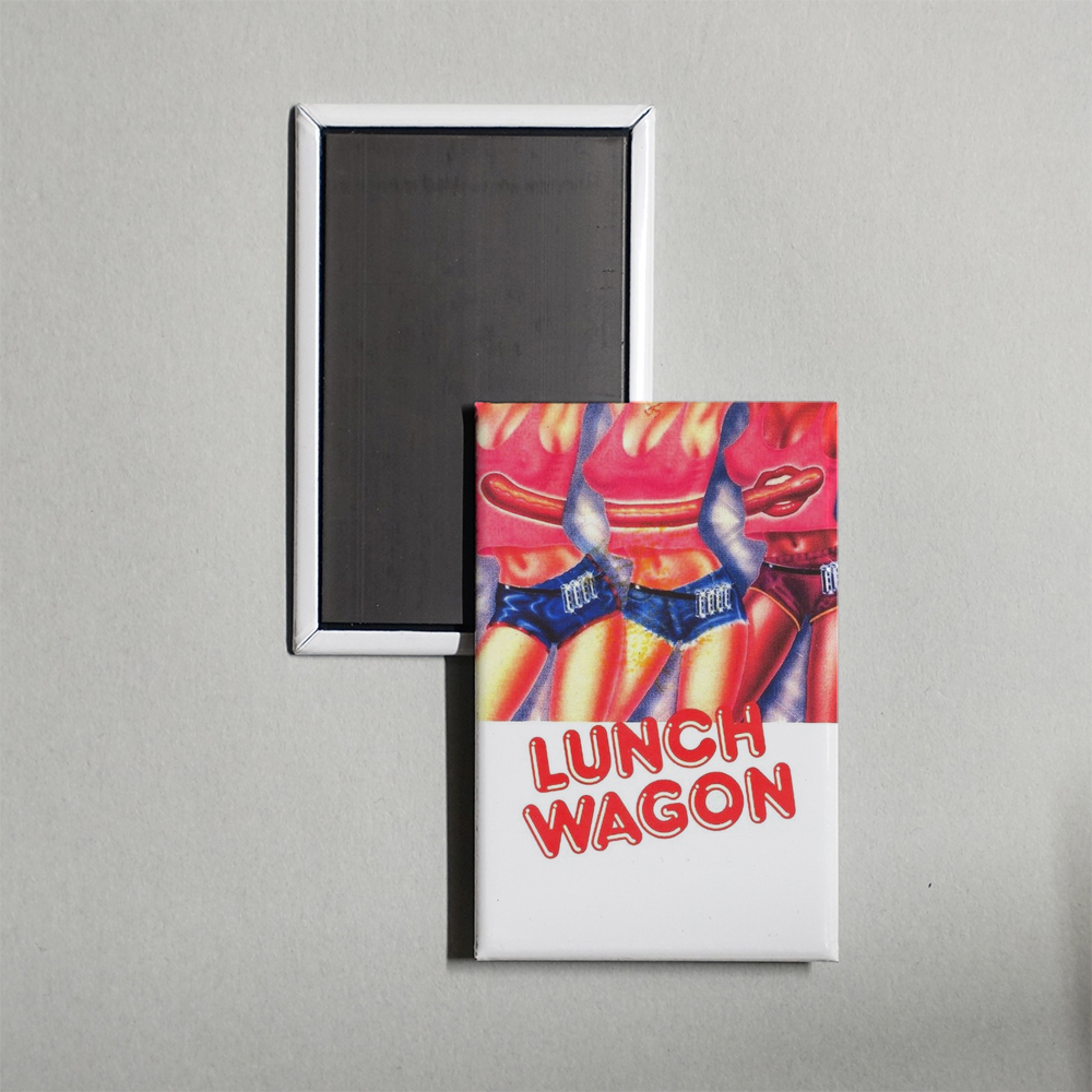 Lunch Wagon Mini Movie Fridge Magnet
