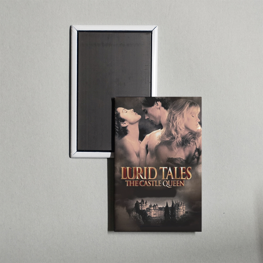Lurid Tales The Castle Queen Mini Movie Fridge Magnet