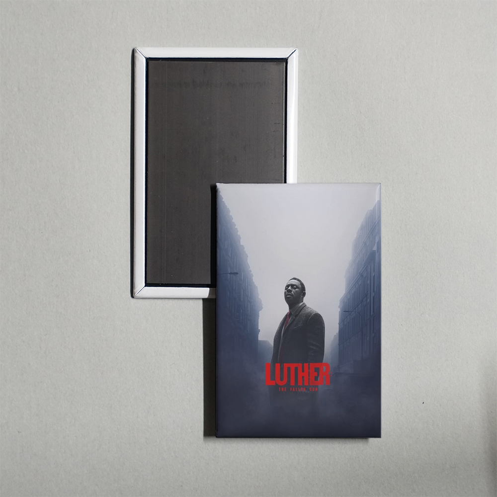 Luther The Fallen Sun Mini Movie Fridge Magnet