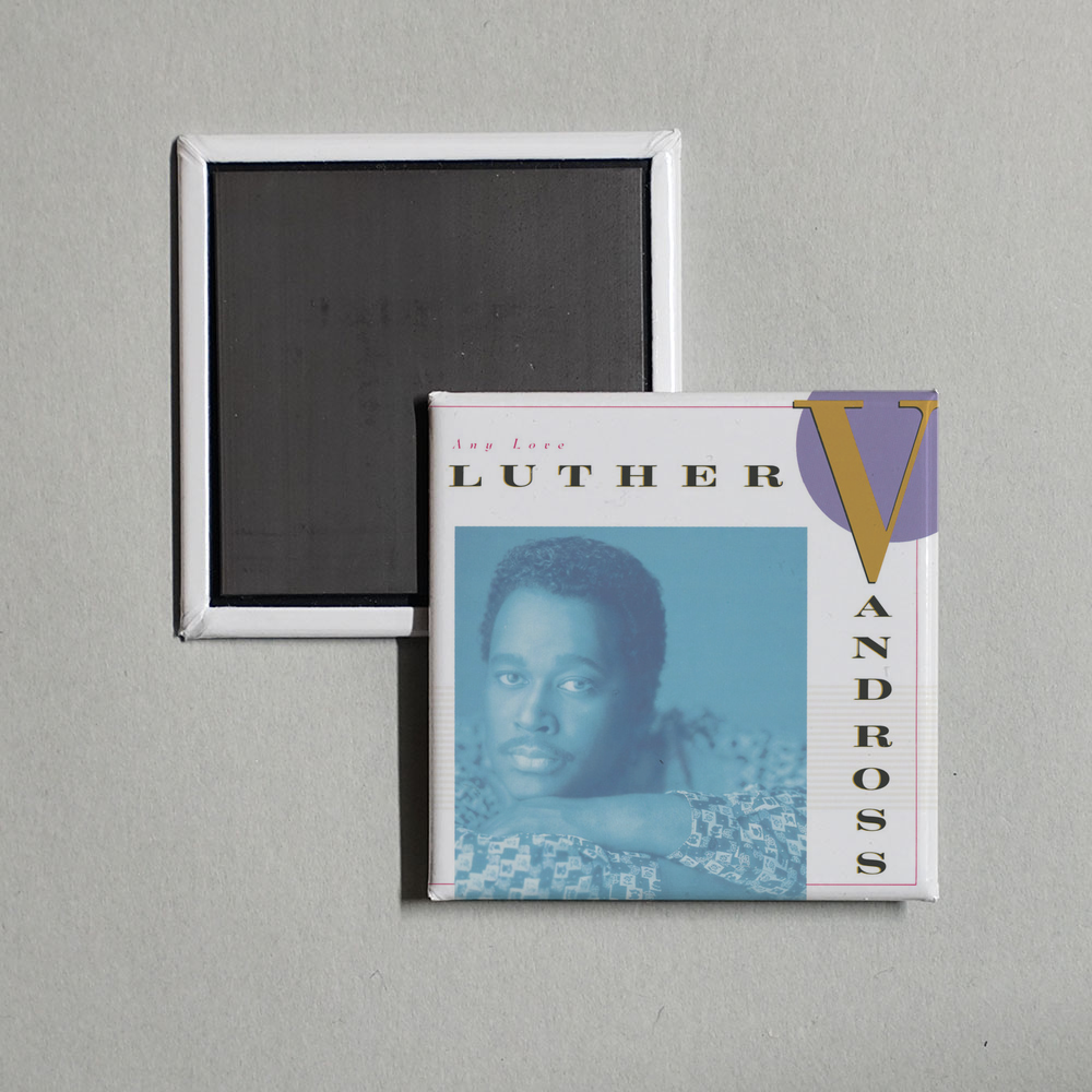 Luther Vandross - Any Love Album Cover Fridge Magnet