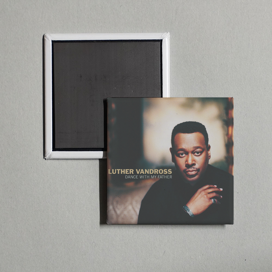Luther Vandross - Dance With My Father Album Cover Fridge Magnet