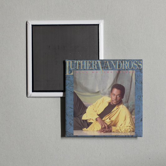 Luther Vandross - Give Me The Reason Album Cover Fridge Magnet
