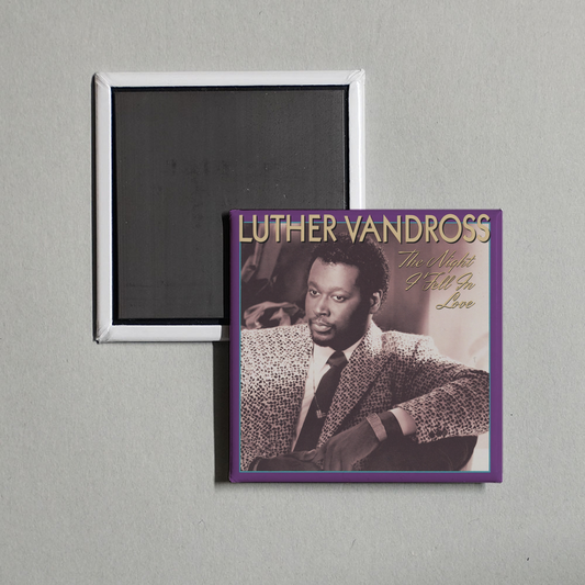 Luther Vandross - The Night I Fell In Love Album Cover Fridge Magnet
