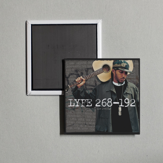 Lyfe Jennings - Lyfe 268-192 Album Cover Fridge Magnet