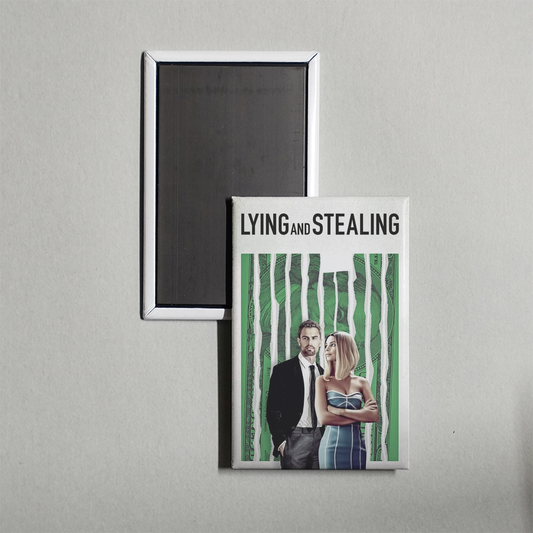 Lying and Stealing Mini Movie Fridge Magnet