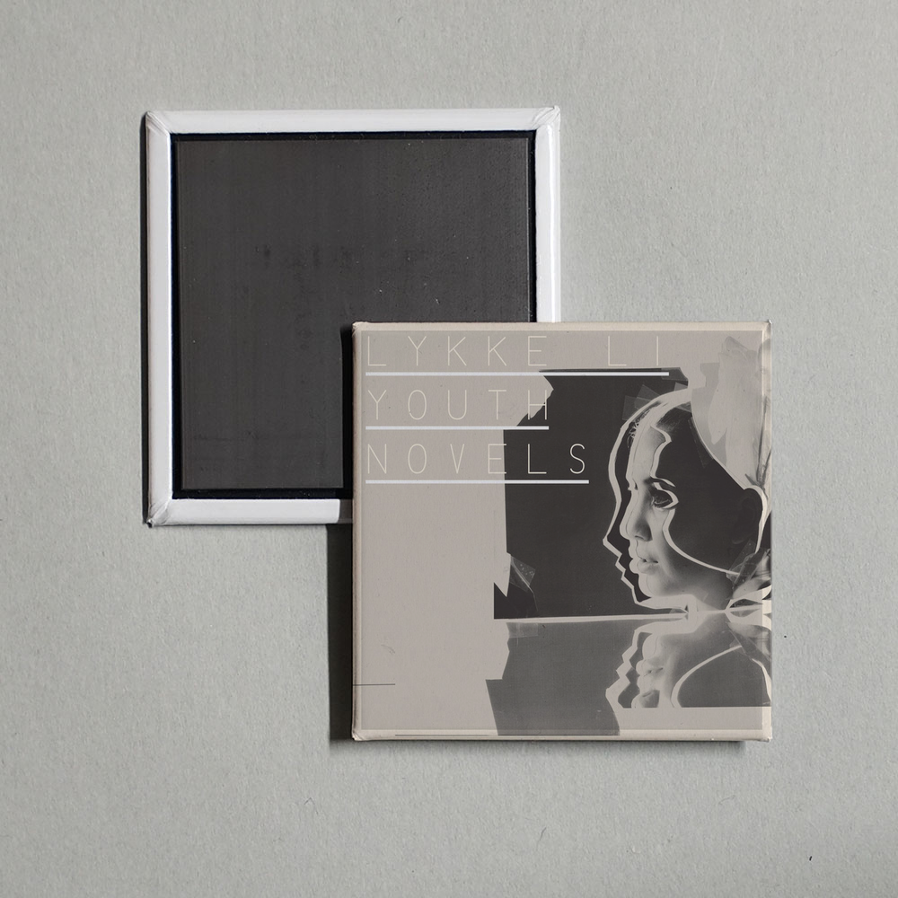 Lykke Li - Youth Novels Album Cover Fridge Magnet
