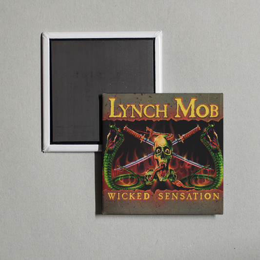 Lynch Mob - Wicked Sensation Album Cover Fridge Magnet
