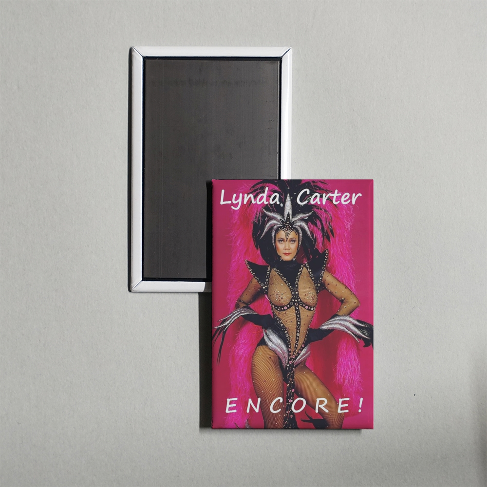Lynda Carter Encore! Mini Movie Fridge Magnet