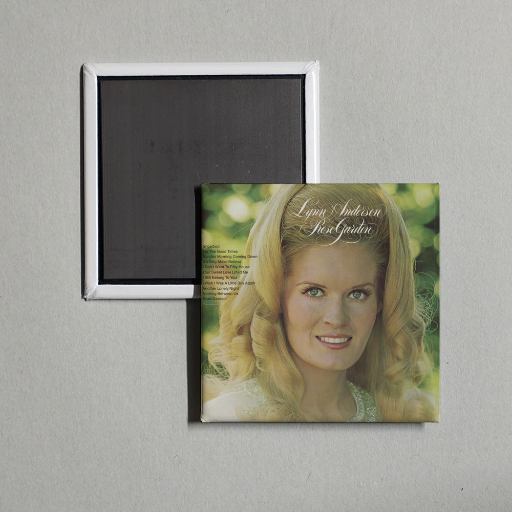 Lynn Anderson - Rose Garden Album Cover Fridge Magnet