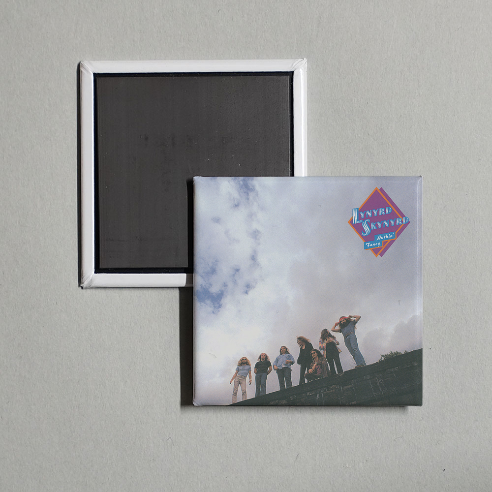 Lynyrd Skynyrd - Nuthin' Fancy (Expanded Edition) Album Cover Fridge Magnet