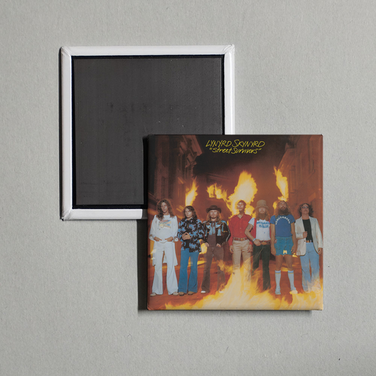 Lynyrd Skynyrd - Street Survivors Album Cover Fridge Magnet