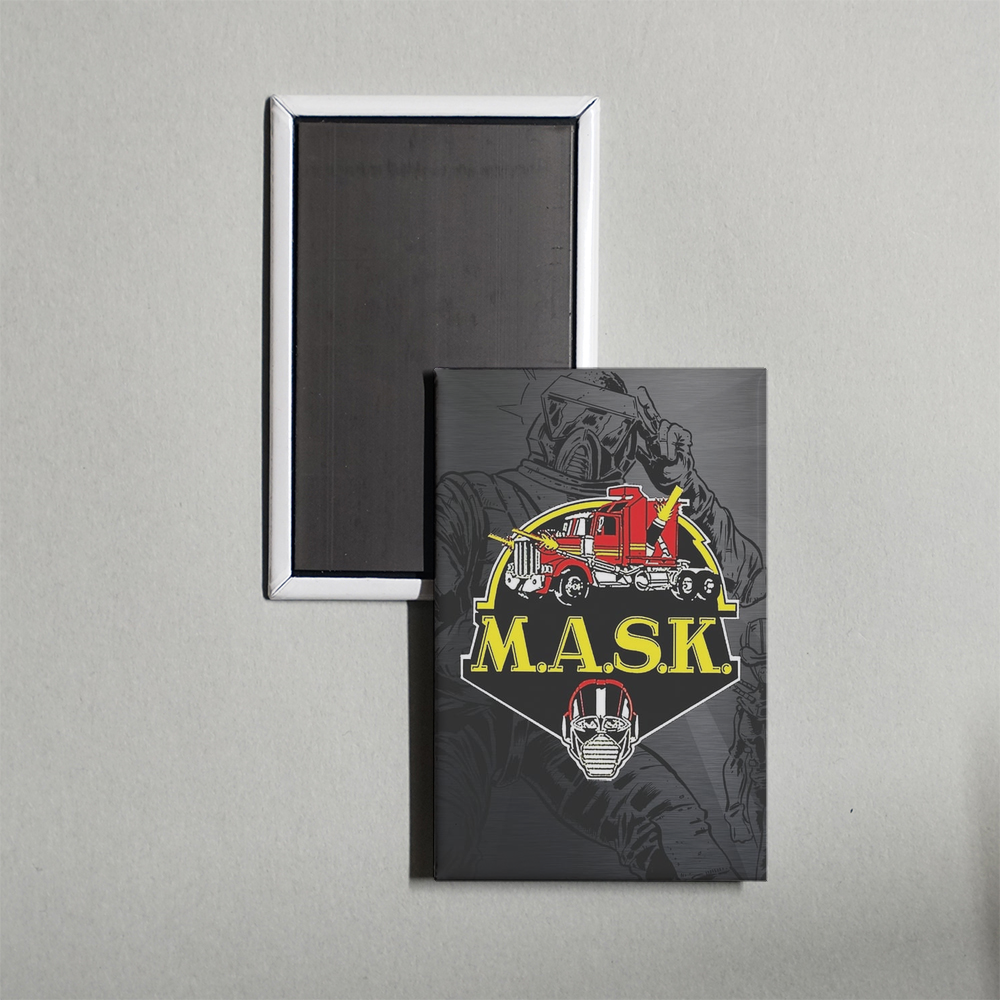 M.A.S.K. TV Show Fridge Magnet