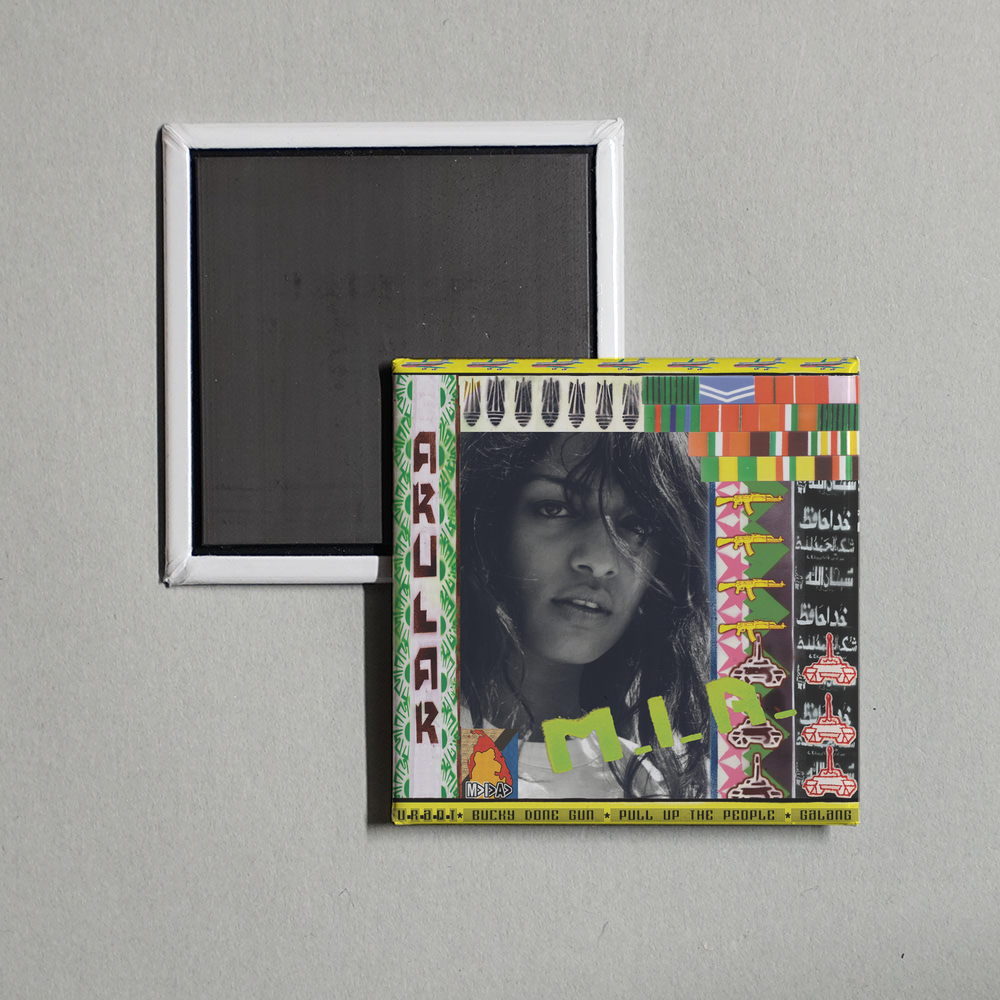 M.I.A. - Arular Album Cover Fridge Magnet