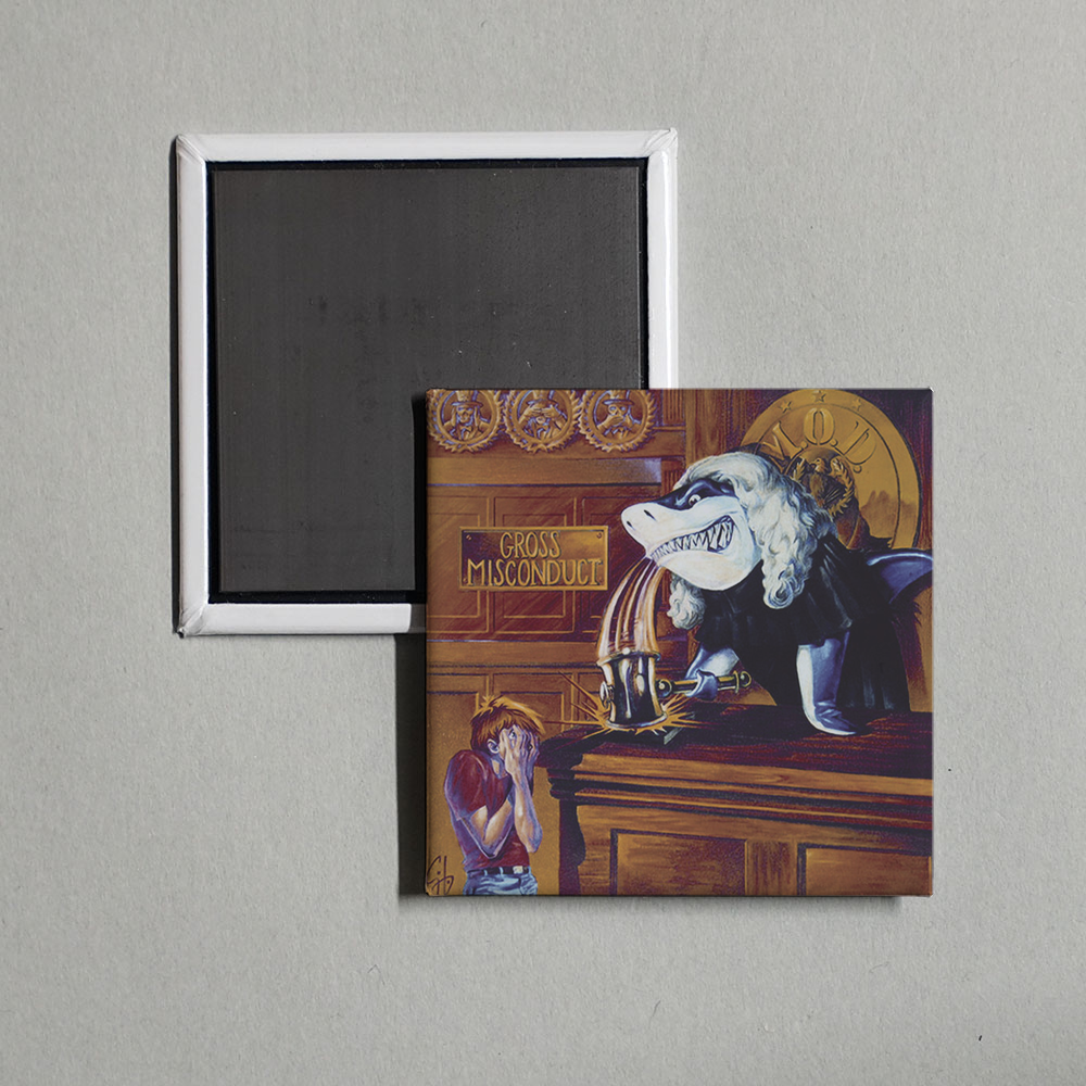 M.O.D. - Gross Misconduct Album Cover Fridge Magnet