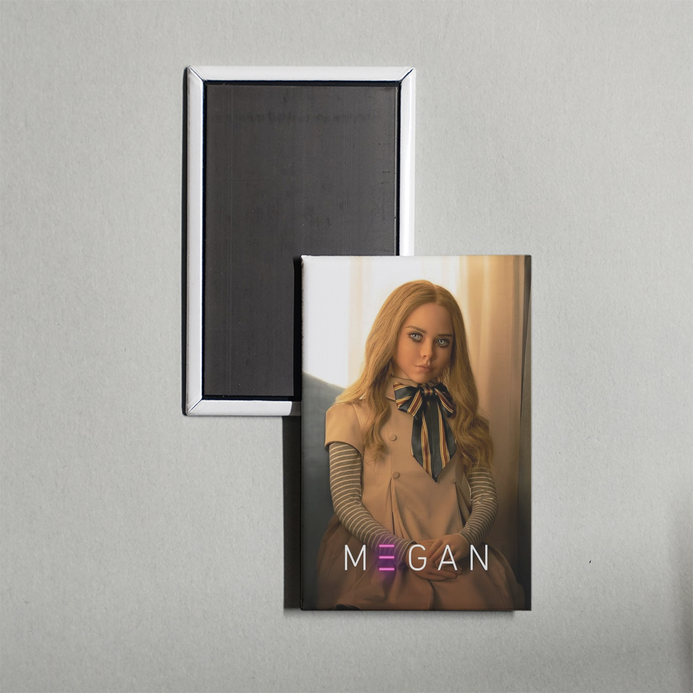 M3GAN Mini Movie Fridge Magnet