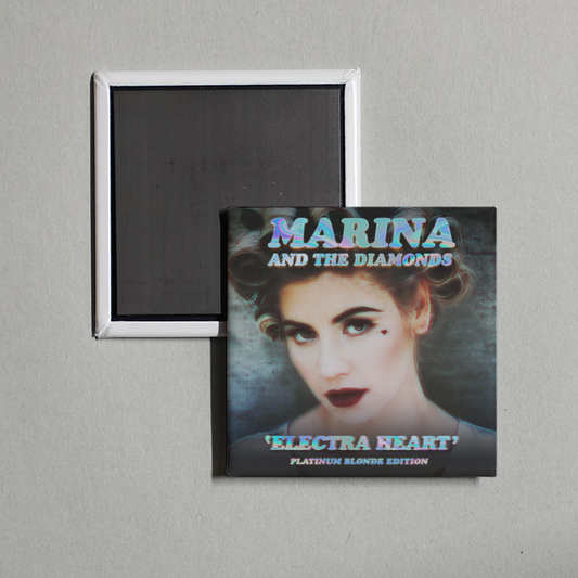 MARINA - Electra Heart (Platinum Blonde Edition) Album Cover Fridge Magnet