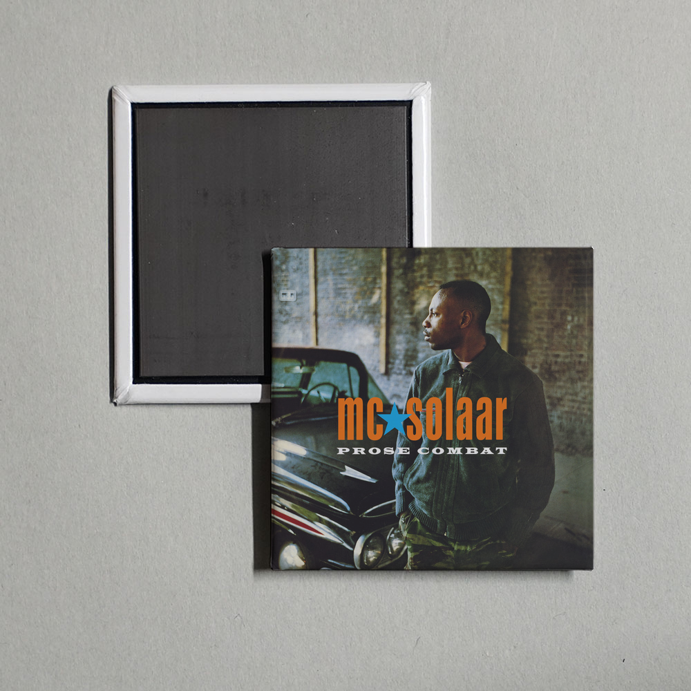 MC Solaar - Prose combat Album Cover Fridge Magnet