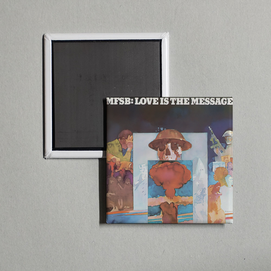 MFSB - Love Is The Message Album Cover Fridge Magnet