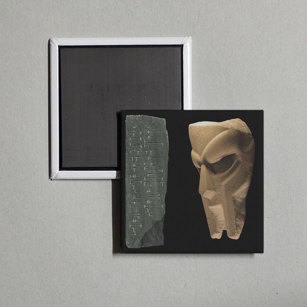 MF DOOM - BORN LIKE THIS Album Cover Fridge Magnet