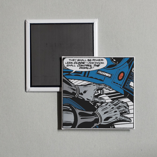 MF DOOM - Metal Fingers Presents Special Herbs Vol. 5 & 6 Album Cover Fridge Magnet