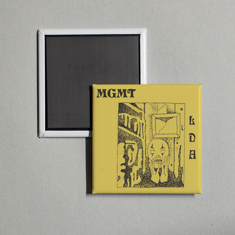 MGMT - Little Dark Age Album Cover Fridge Magnet