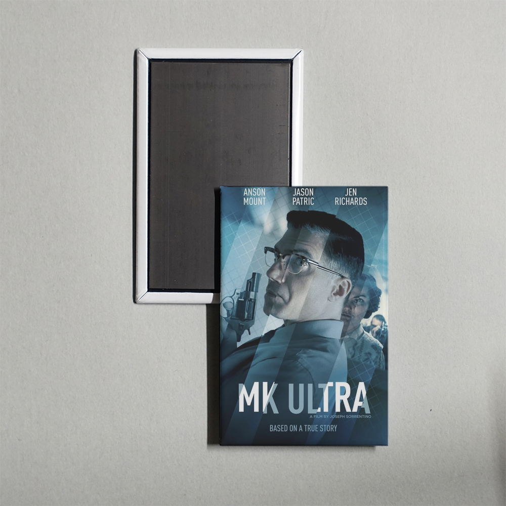 MK Ultra Mini Movie Fridge Magnet