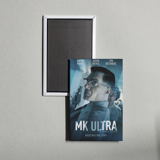 MK Ultra Mini Movie Fridge Magnet
