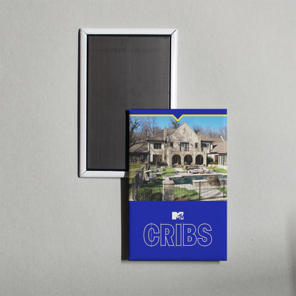 MTV Cribs TV Show Fridge Magnet