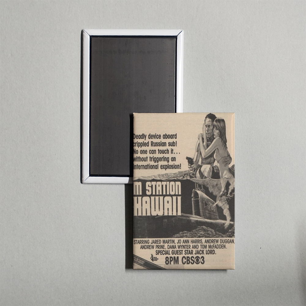 M Station Hawaii Mini Movie Fridge Magnet